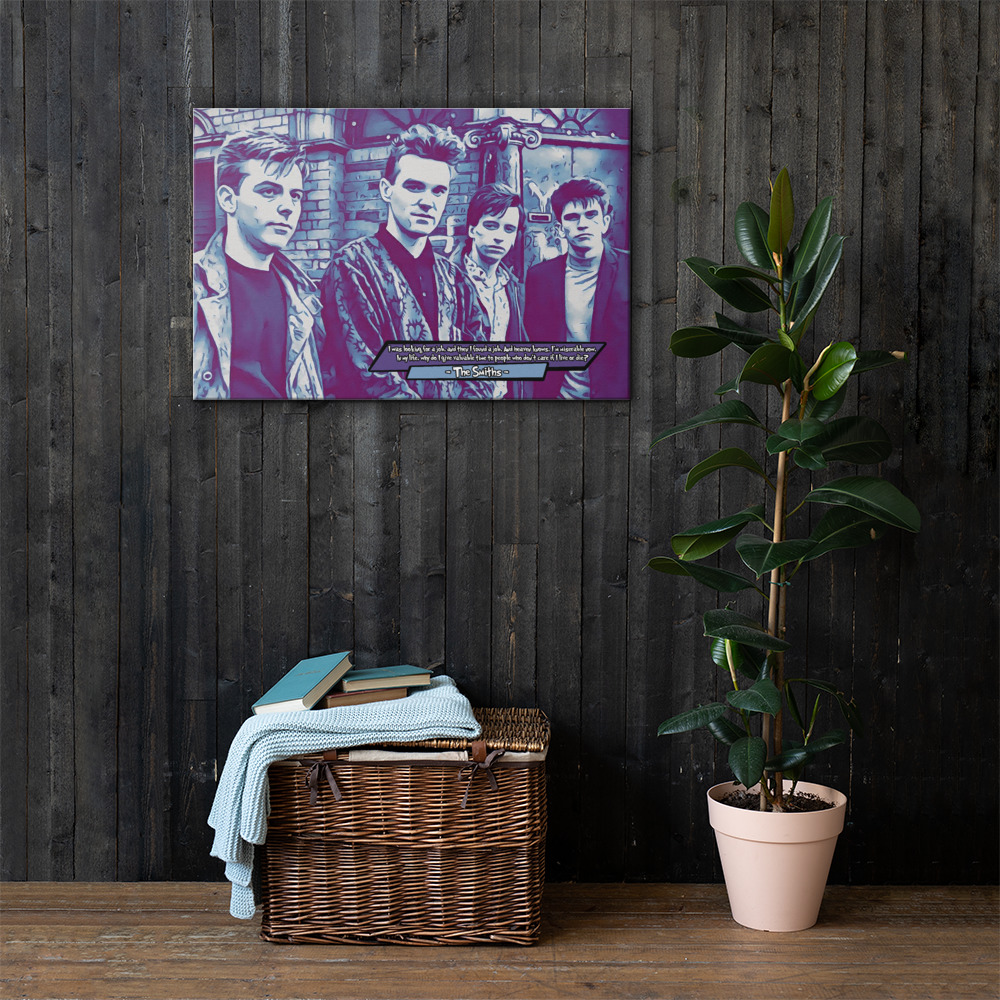 [THE SMITHS]– Comic Icons Art (Available in 3 formats and 3 different sizes)