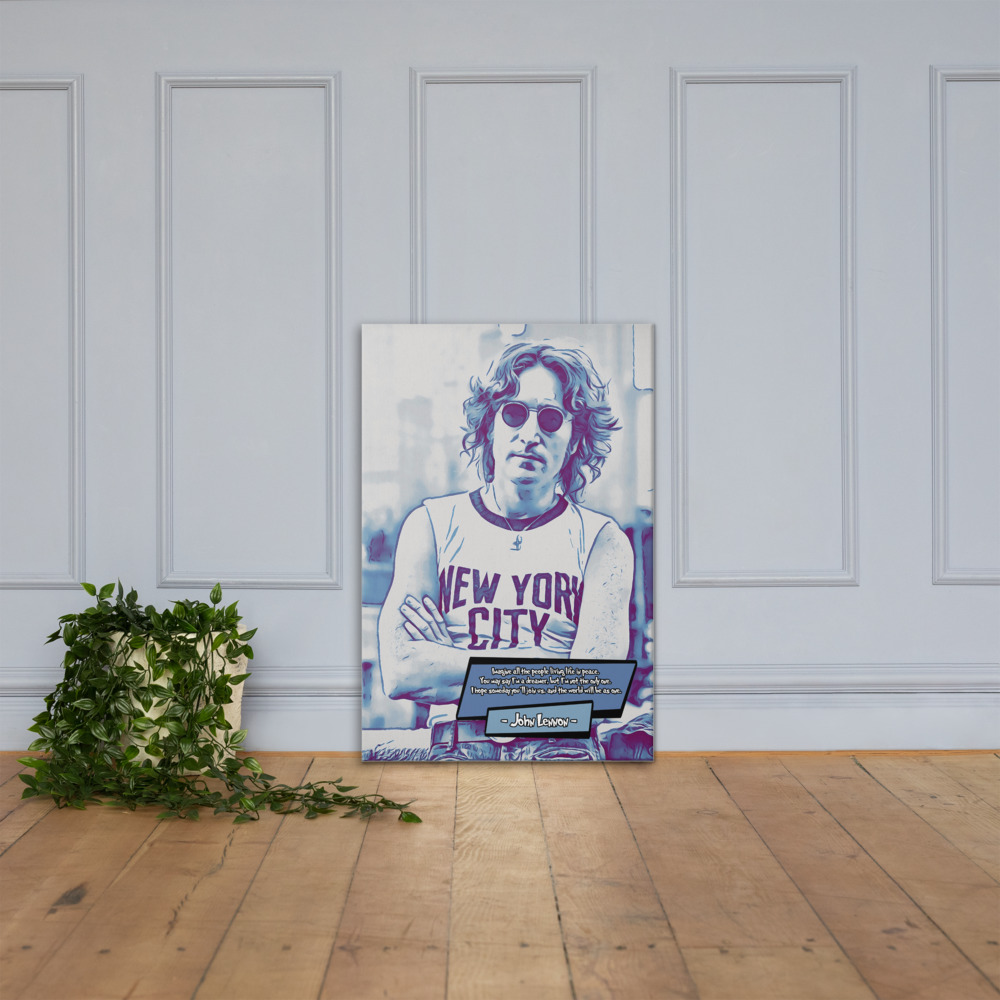 [JOHN LENNON]– Comic Icons Art (Available in 3 formats and 3 different sizes)