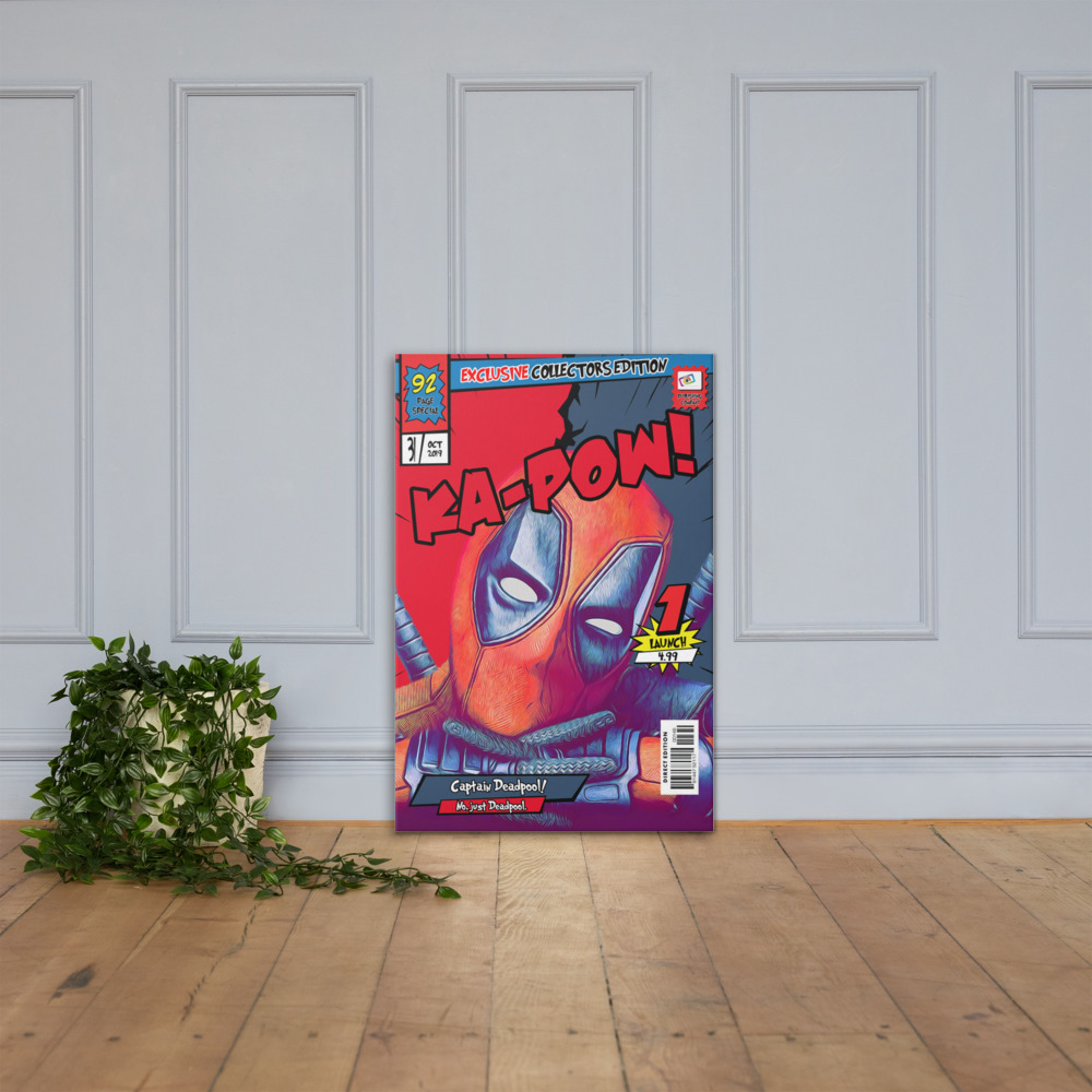 [DEADPOOL] – Comic Book Cover Art (Available in 3 formats and 3 different sizes)