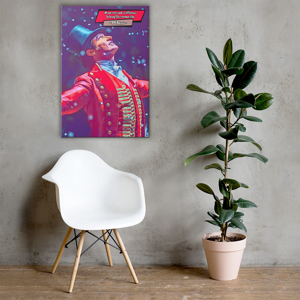 [THE GREATEST SHOWMAN]– Comic Icons Art (Available in 3 formats and 3 different sizes)