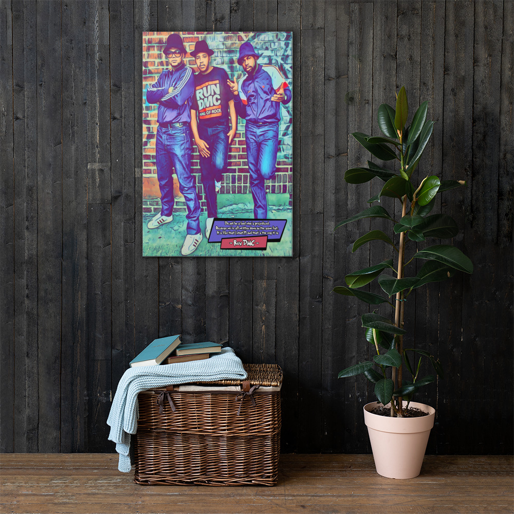 [RUN DMC]– Comic Icons Art (Available in 3 formats and 3 different sizes)