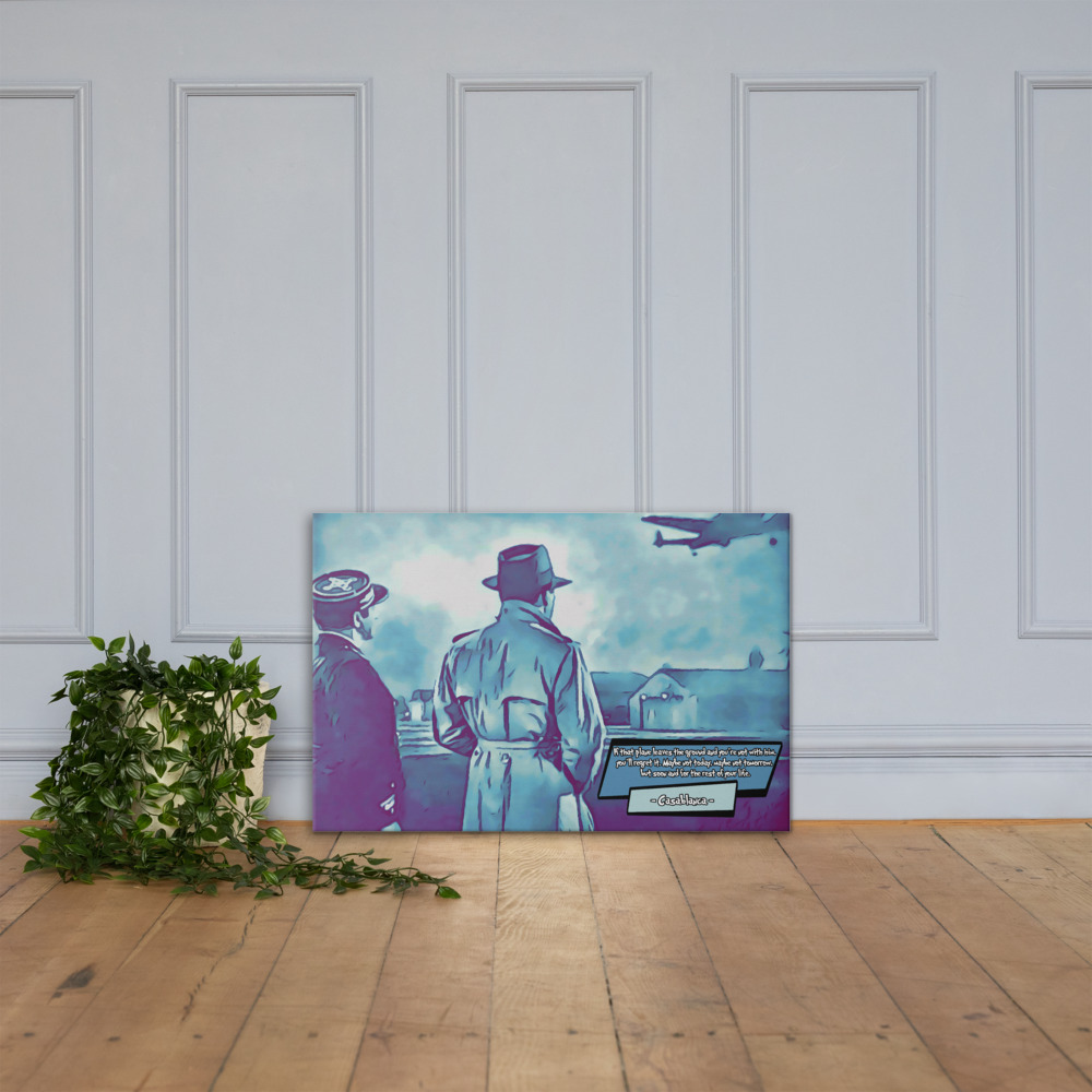 [CASABLANCA]– Comic Icons Art (Available in 3 formats and 3 different sizes)