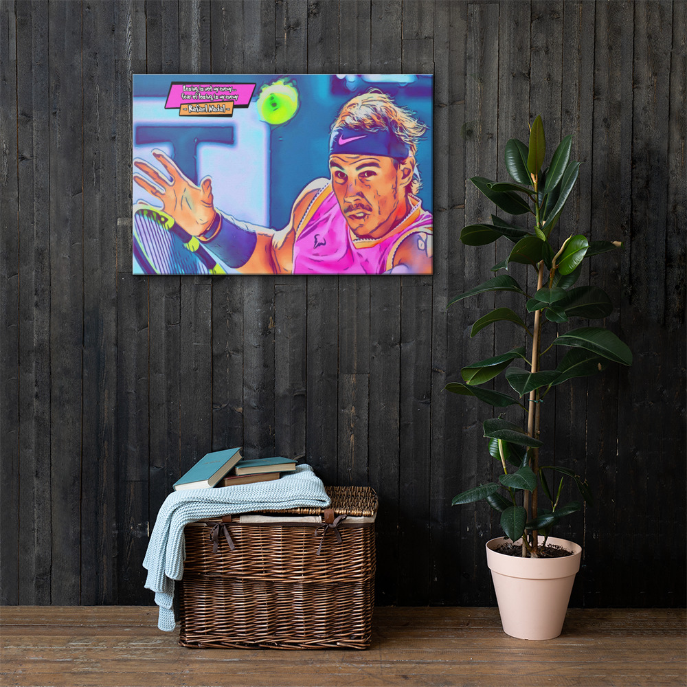 [RAFA NADAL]– Comic Icons Art (Available in 3 formats and 3 different sizes)