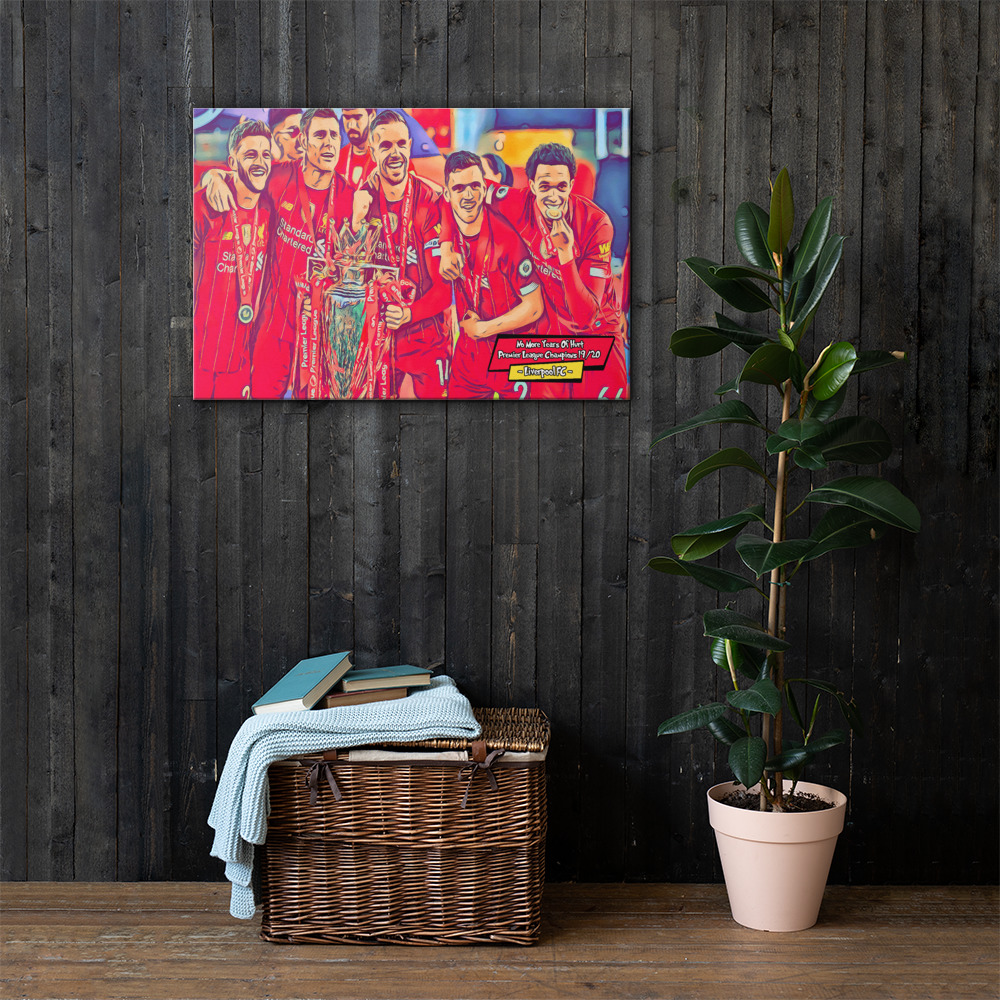 [LIVERPOOL - PREMIER LEAGUE CHAMPIONS 2019/20]– Comic Icons Art (Available in 3 formats and 3 different sizes)