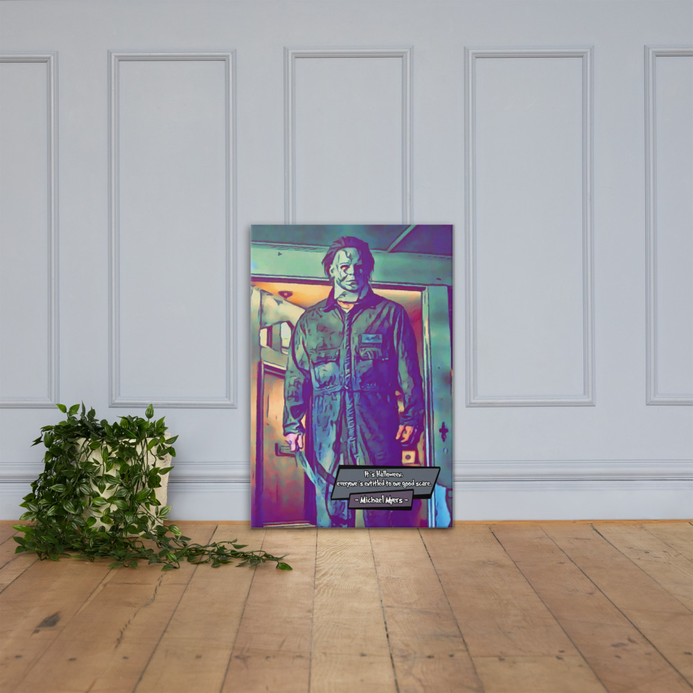 [MICHAEL MYERS]– Comic Icons Art (Available in 3 formats and 3 different sizes)