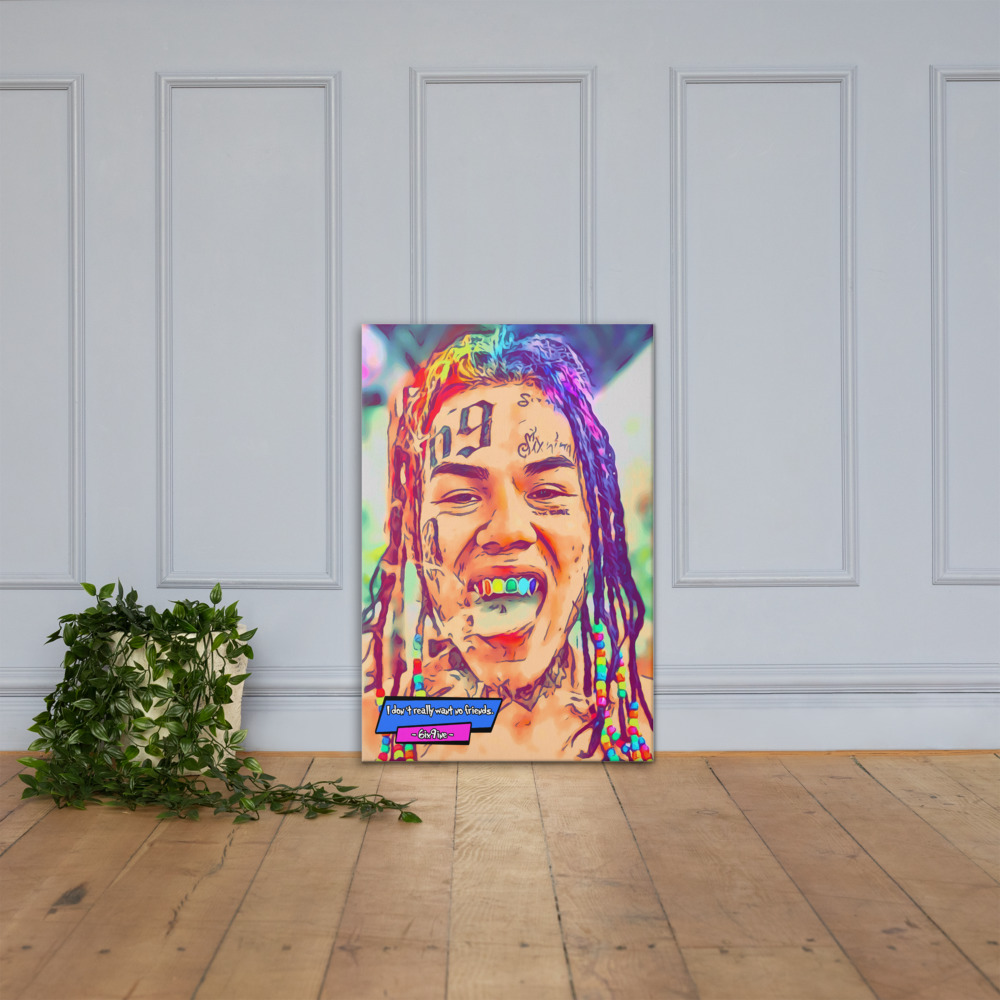 [6IX9INE] – Comic Icons Art (Available in 3 formats and 3 different sizes)