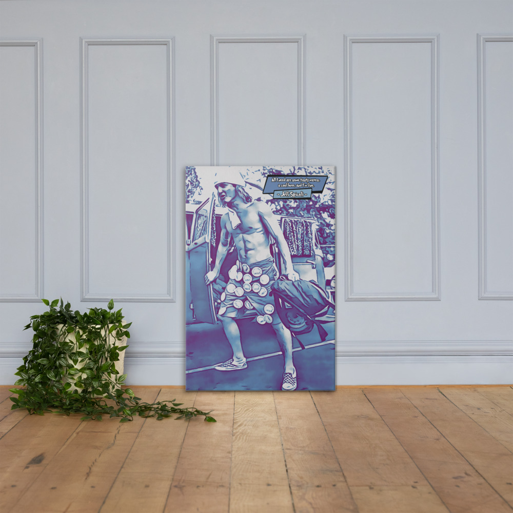 [JEFF SPICOLI - FAST TIMES AT RIDGEMONT HIGH]– Comic Icons Art (Available in 3 formats and 3 different sizes)