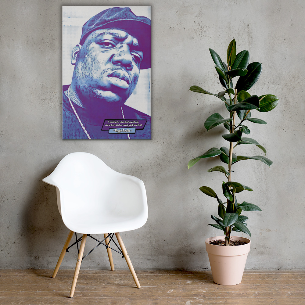 [NOTORIOUS BIG]– Comic Icons Art (Available in 3 formats and 3 different sizes)