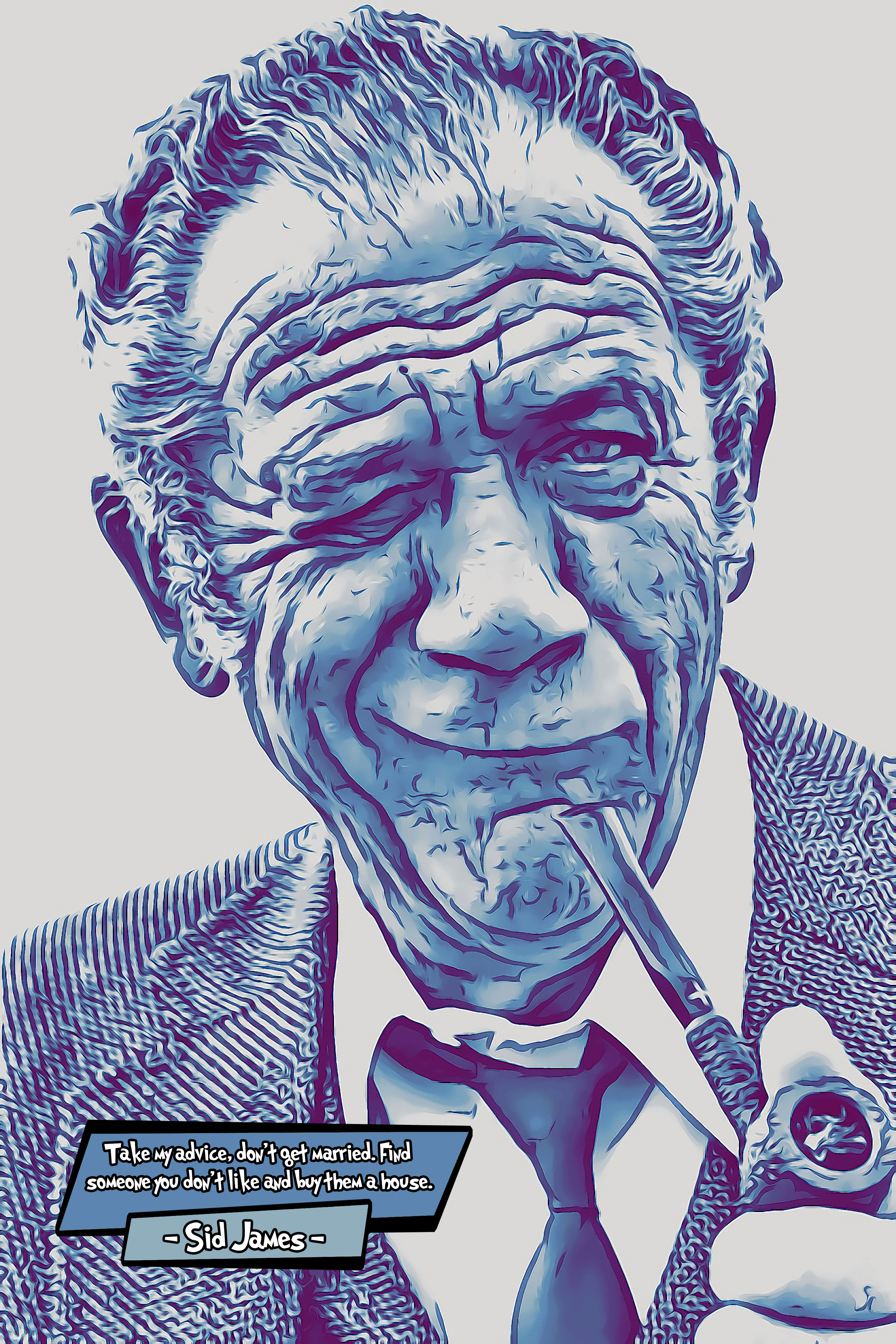 [SID JAMES]– Comic Icons Art (Available in 3 formats and 3 different sizes)