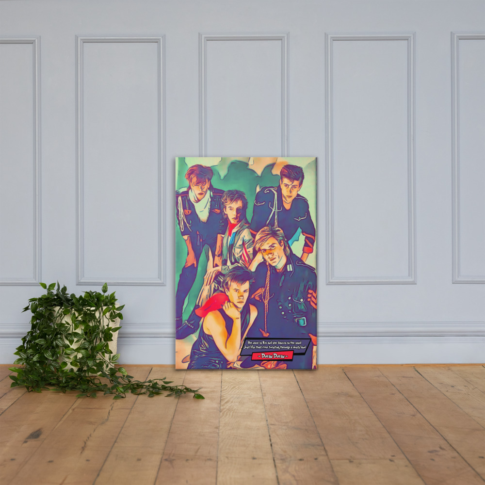 [DURAN DURAN]– Comic Icons Art (Available in 3 formats and 3 different sizes)