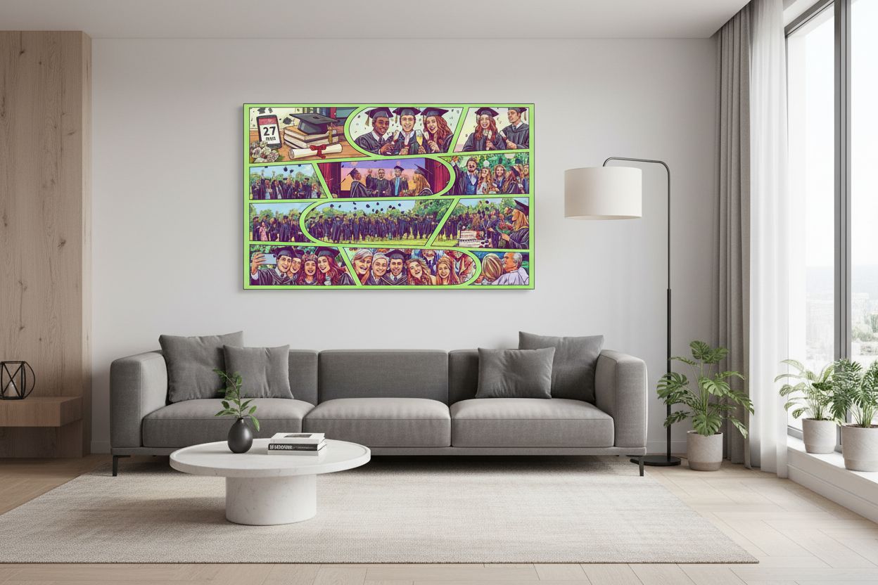 [PERSONALISED] – Comic Strip Art (Available in 3 formats and 3 different sizes)