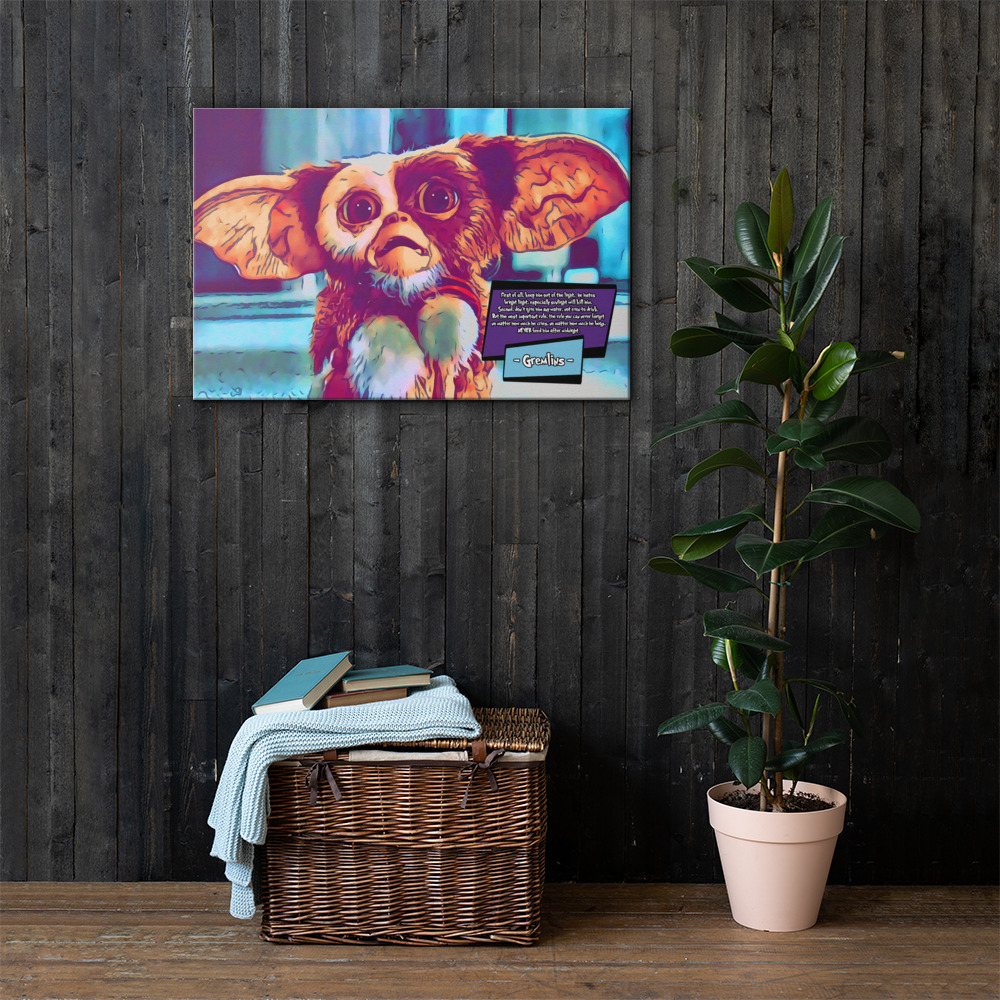 [GIZMO - GREMLINS]– Comic Icons Art (Available in 3 formats and 3 different sizes)