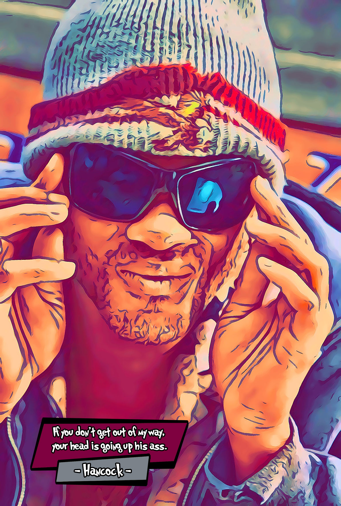 [HANCOCK]– Comic Icons Art (Available in 3 formats and 3 different sizes)