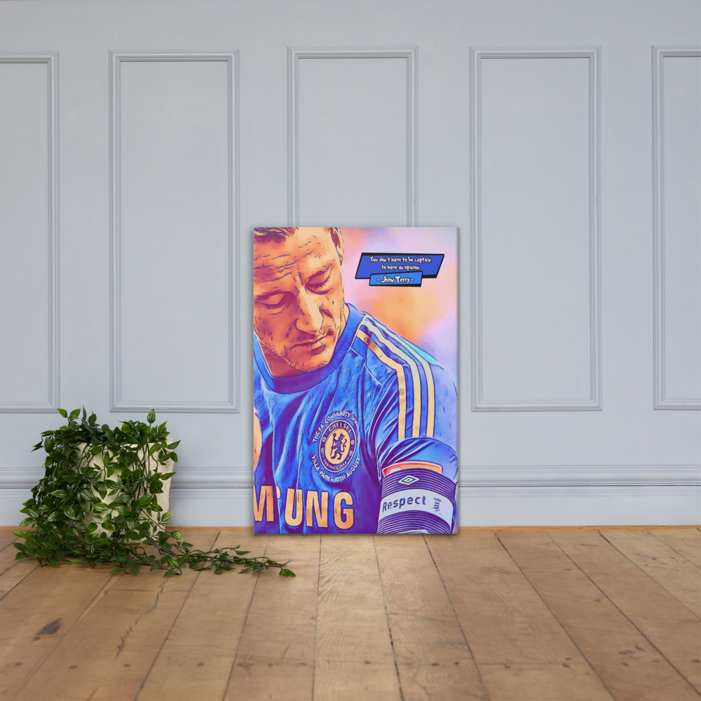 [JOHN TERRY]– Comic Icons Art (Available in 3 formats and 3 different sizes)