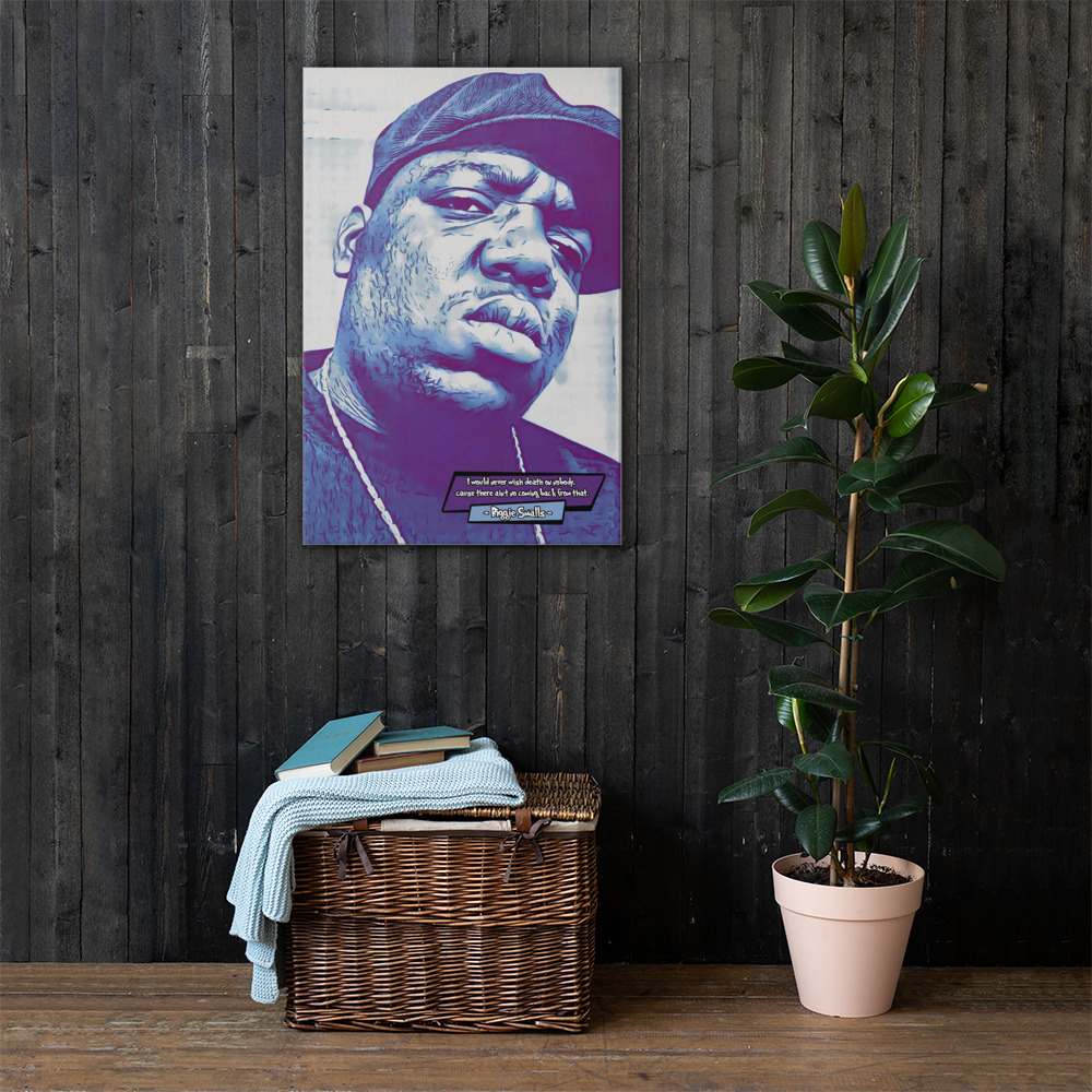 [NOTORIOUS BIG]– Comic Icons Art (Available in 3 formats and 3 different sizes)