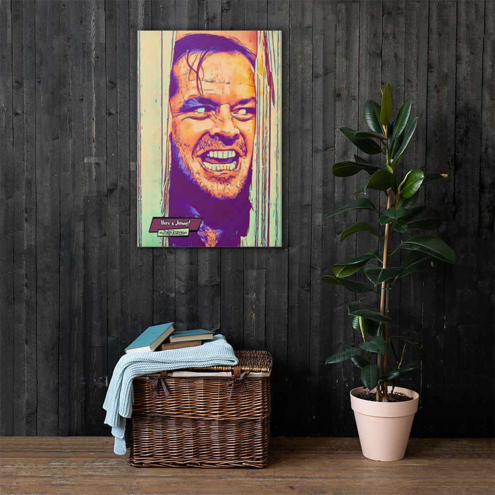 [JACK TORRANCE - THE SHINING]– Comic Icons Art (Available in 3 formats and 3 different sizes)
