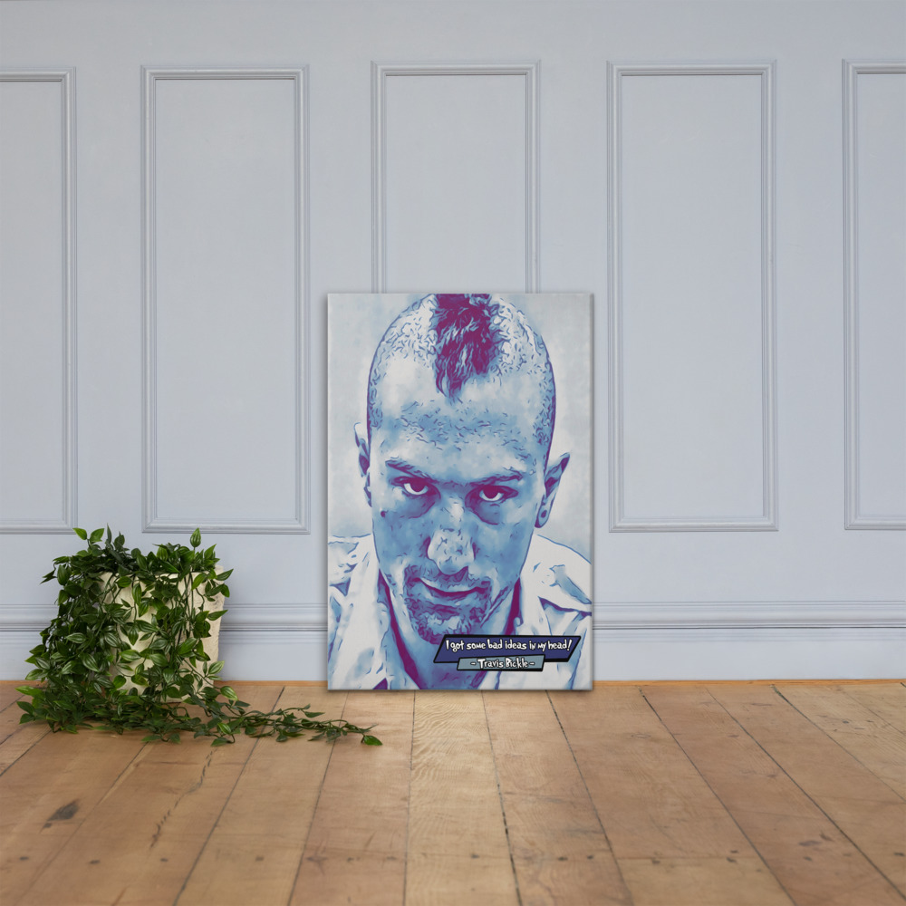 [TRAVIS BICKLE - TAXI DRIVER]– Comic Icons Art (Available in 3 formats and 3 different sizes)