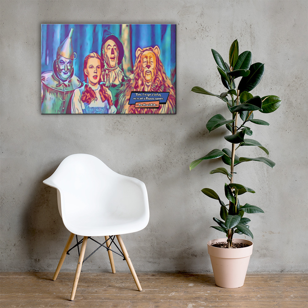 [THE WIZARD OF OZ]– Comic Icons Art (Available in 3 formats and 3 different sizes)