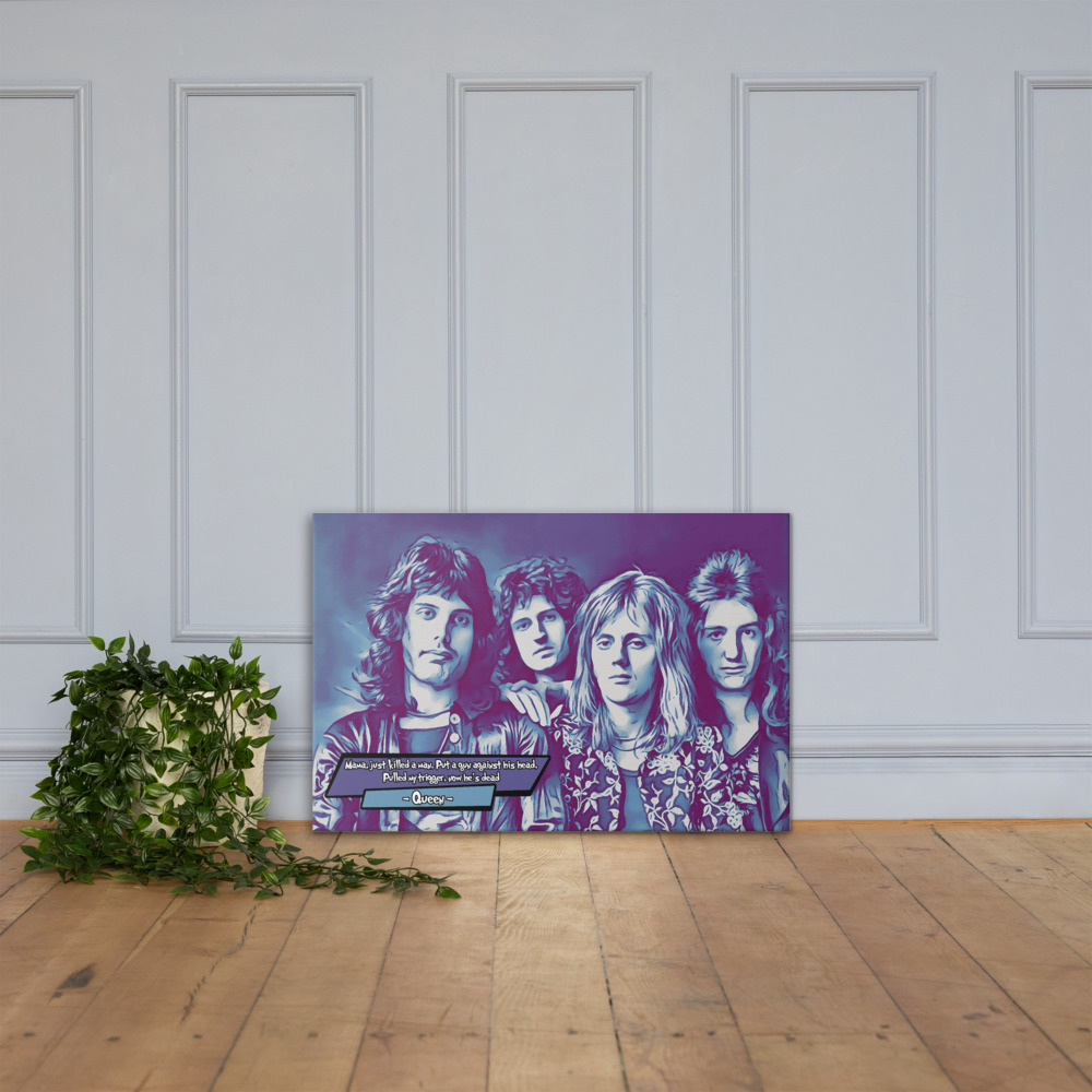 [QUEEN]– Comic Icons Art (Available in 3 formats and 3 different sizes)