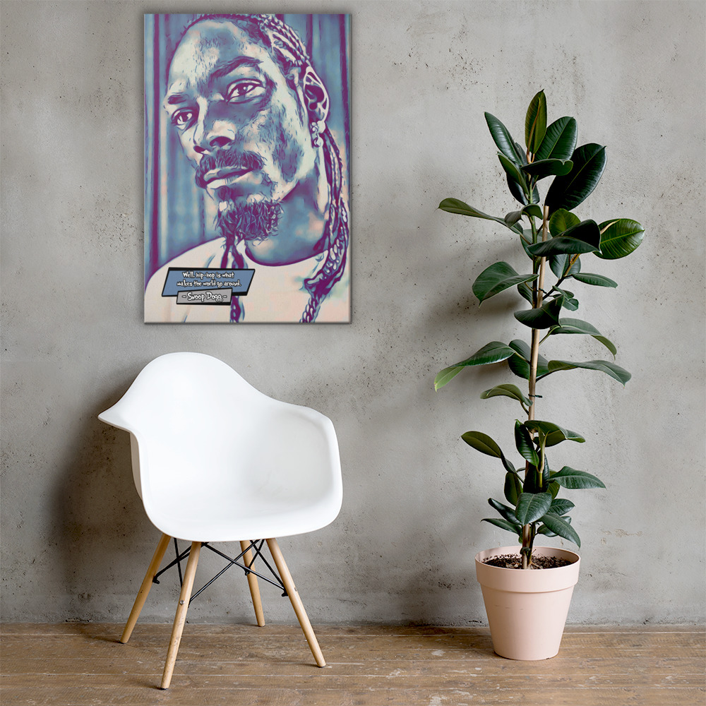 [SNOOP DOGG]– Comic Icons Art (Available in 3 formats and 3 different sizes)