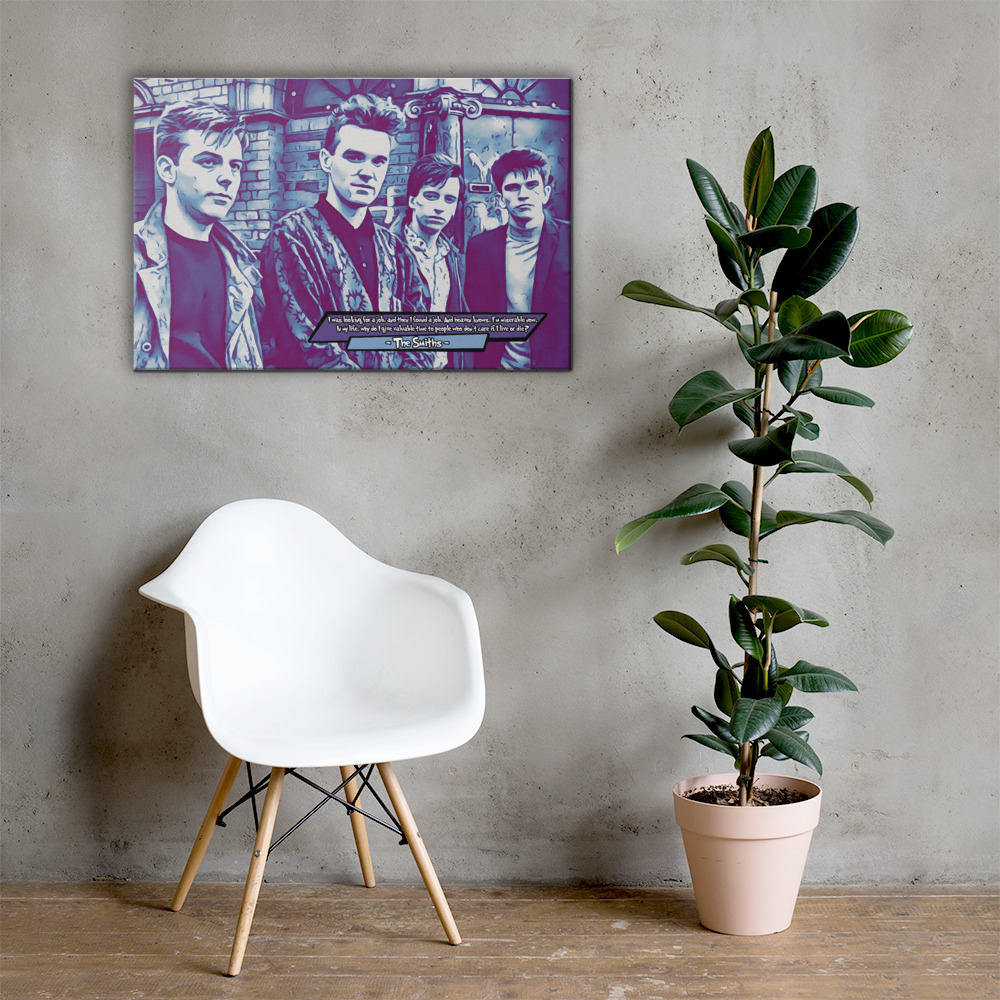 [THE SMITHS]– Comic Icons Art (Available in 3 formats and 3 different sizes)