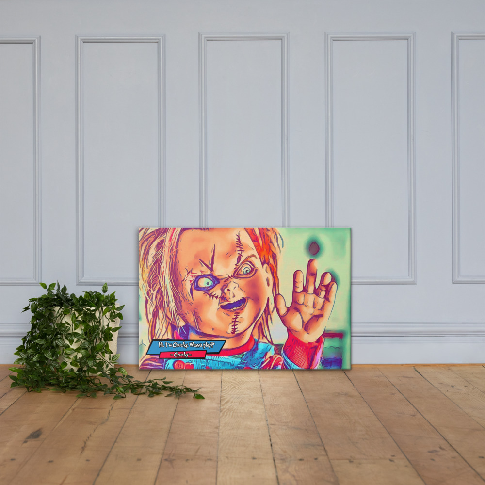 [CHUCKY]– Comic Icons Art (Available in 3 formats and 3 different sizes)