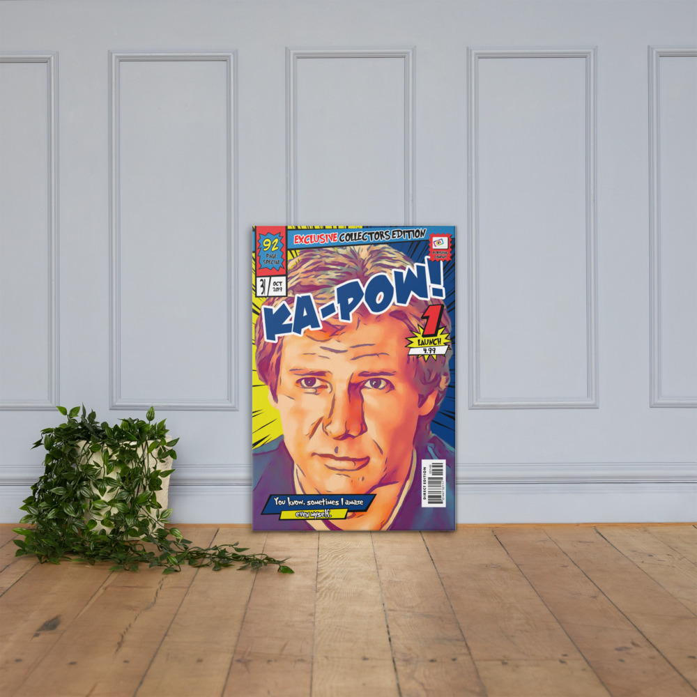 [HANS SOLO] – Comic Book Cover Art (Available in 3 formats and 3 different sizes)