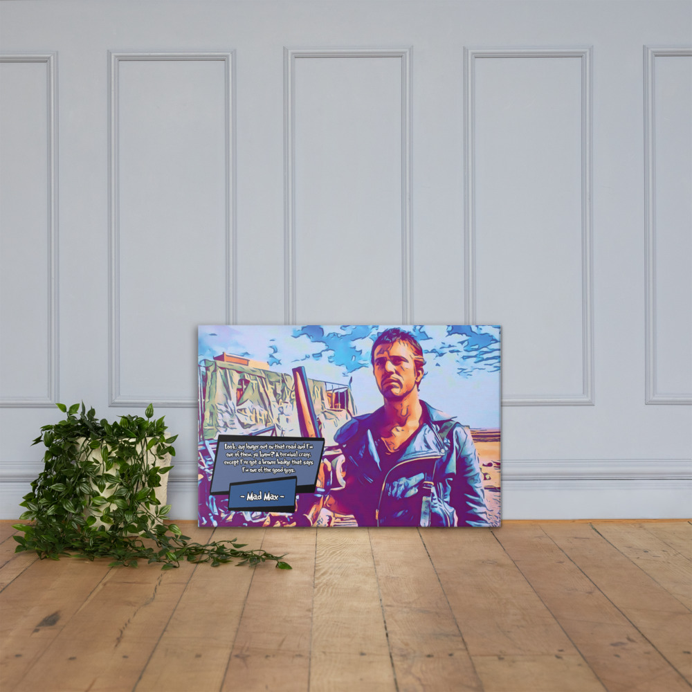 [MAD MAX]– Comic Icons Art (Available in 3 formats and 3 different sizes)