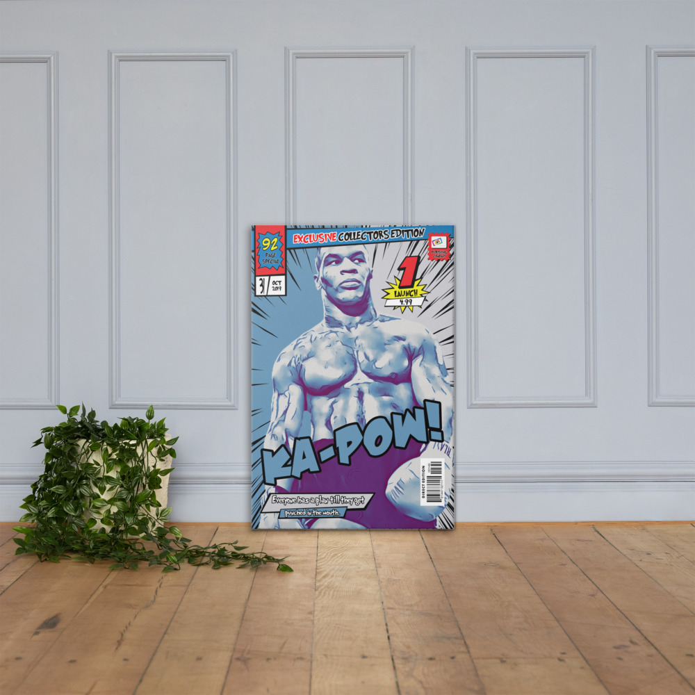 [MIKE TYSON] – Comic Book Cover Art (Available in 3 formats and 3 different sizes)