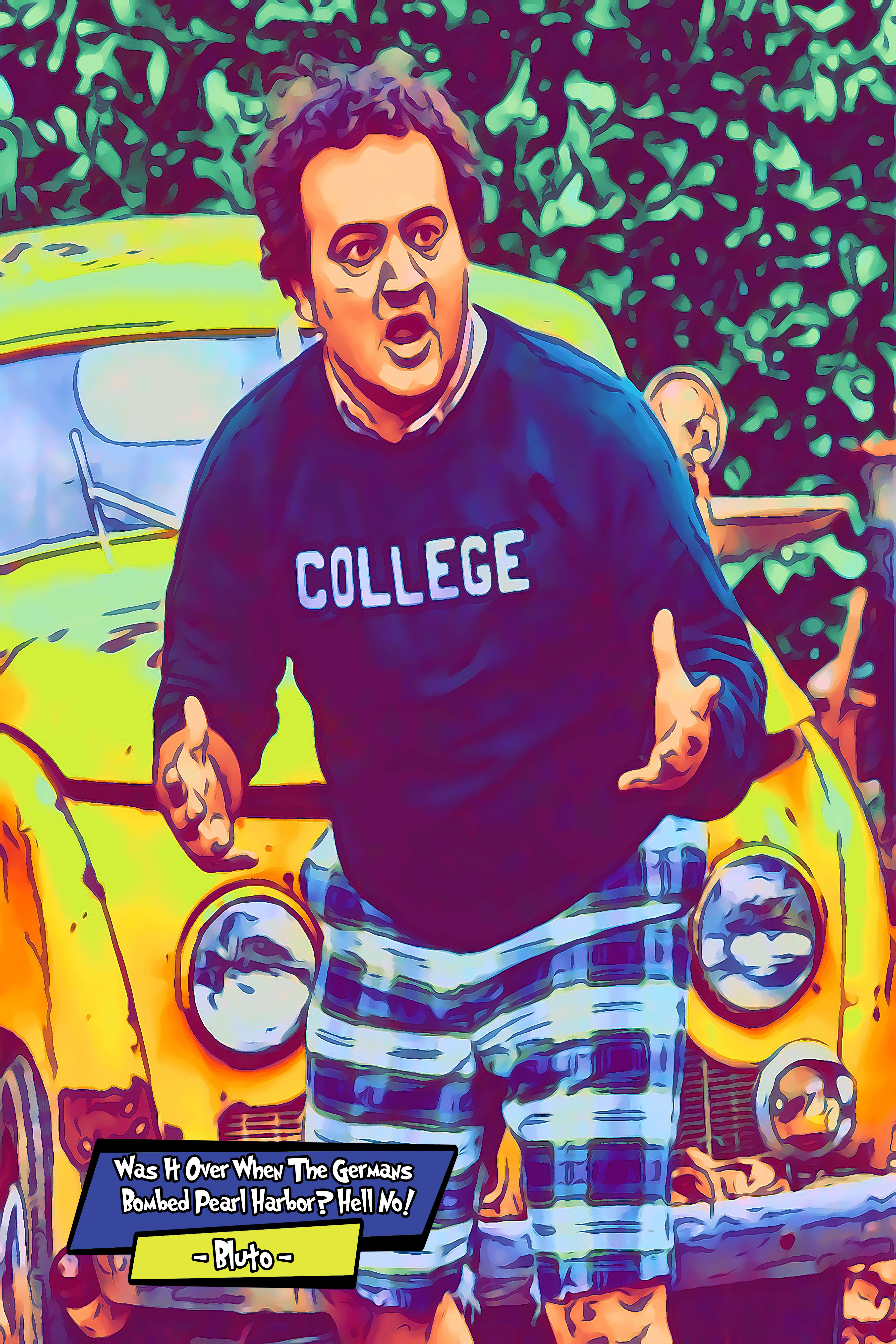 [BLUTO - ANIMAL HOUSE]– Comic Icons Art (Available in 3 formats and 3 different sizes)