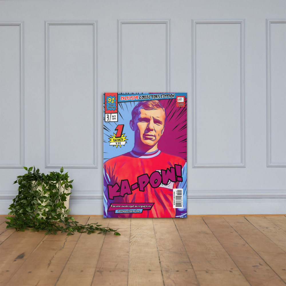 [BOBBY MOORE] – Comic Book Cover Art (Available in 3 formats and 3 different sizes)