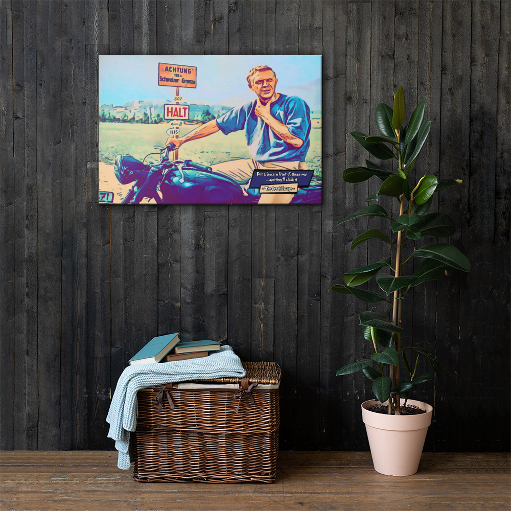 [THE GREAT ESCAPE]– Comic Icons Art (Available in 3 formats and 3 different sizes)