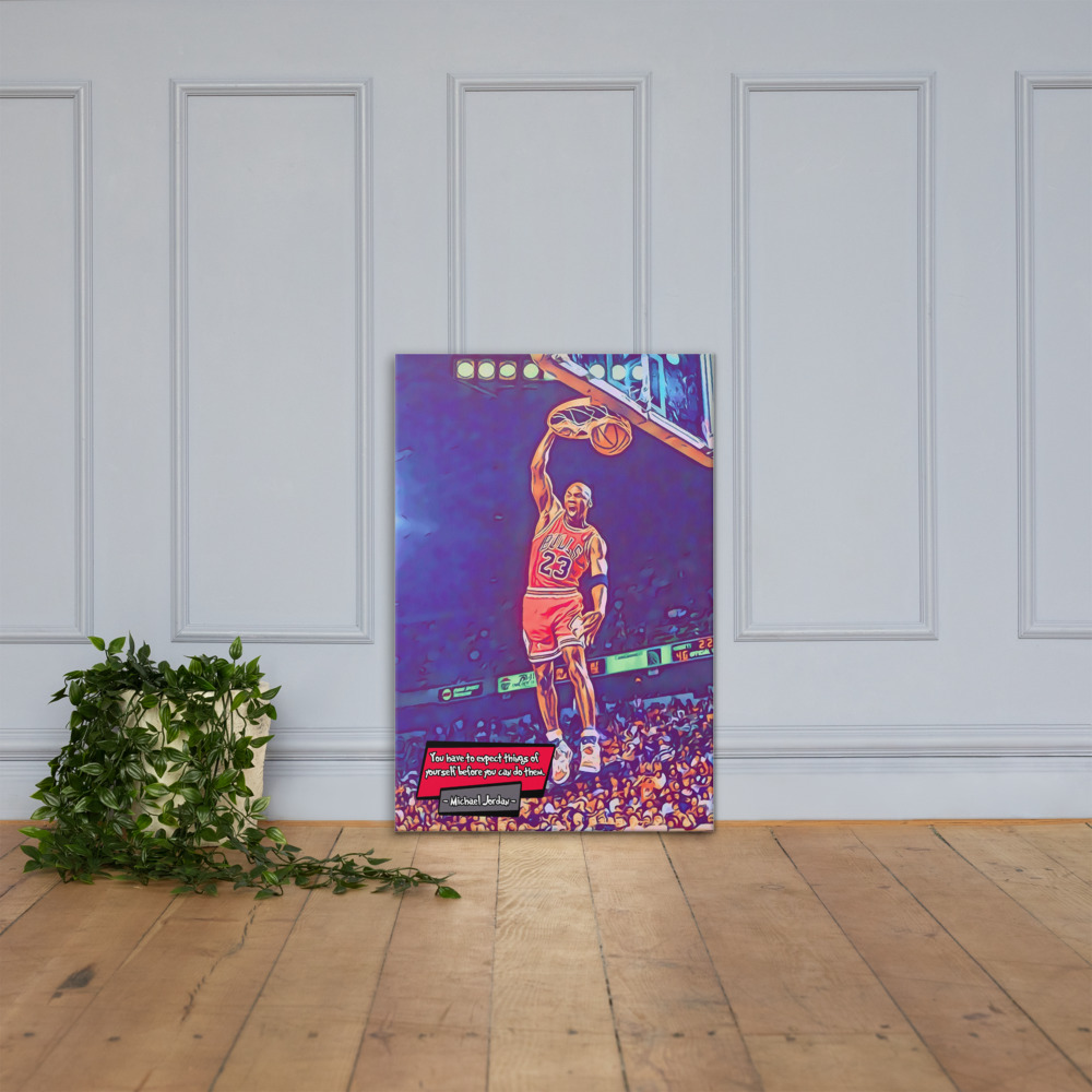[MICHAEL JORDAN]– Comic Icons Art (Available in 3 formats and 3 different sizes)