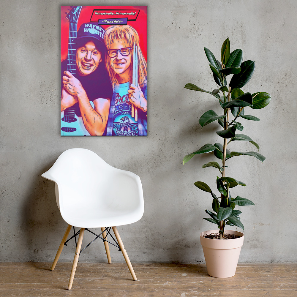 [WAYNES WORLD]– Comic Icons Art (Available in 3 formats and 3 different sizes)