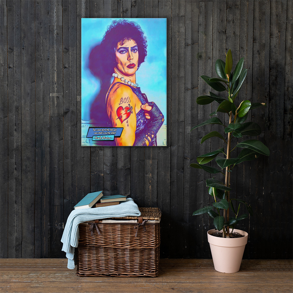 [FRANKNFURTER - THE ROCKY HORROR SHOW]– Comic Icons Art (Available in 3 formats and 3 different sizes)