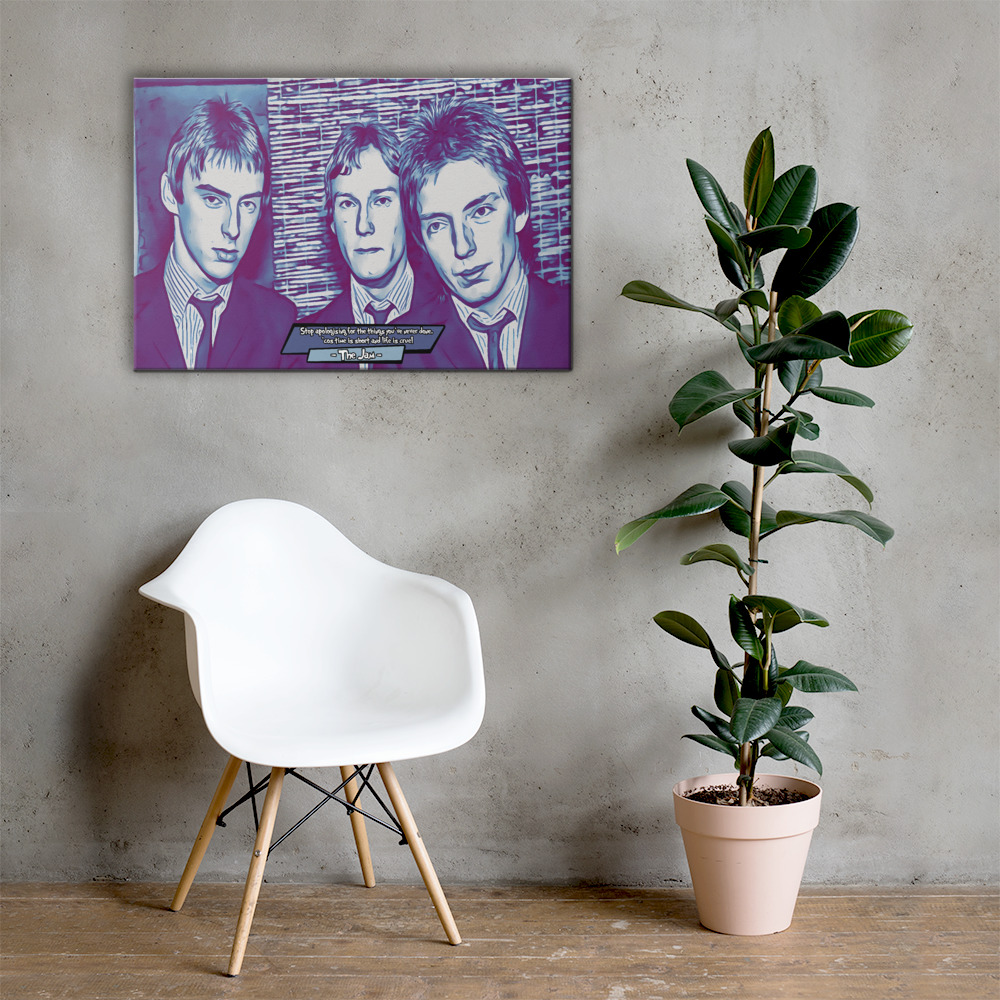 [THE JAM]– Comic Icons Art (Available in 3 formats and 3 different sizes)