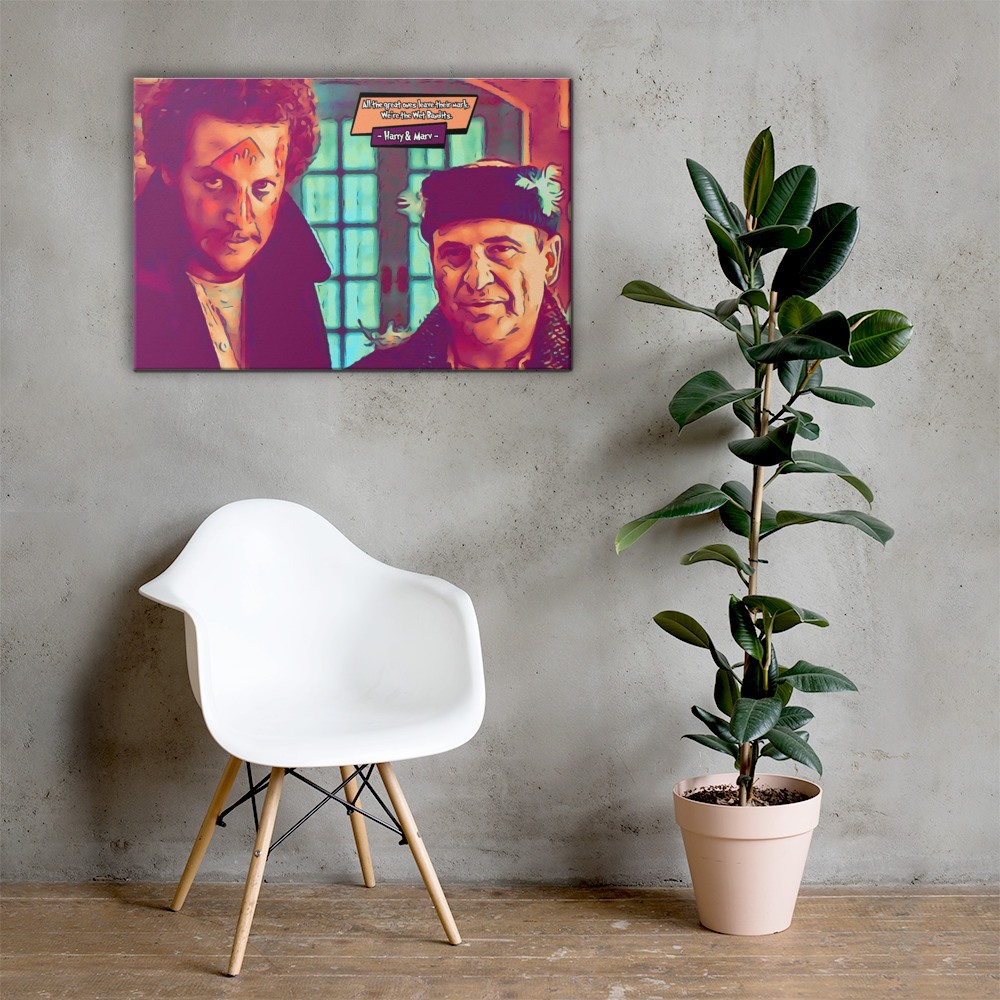 [HARRY AND MARV - HOME ALONE]– Comic Icons Art (Available in 3 formats and 3 different sizes)