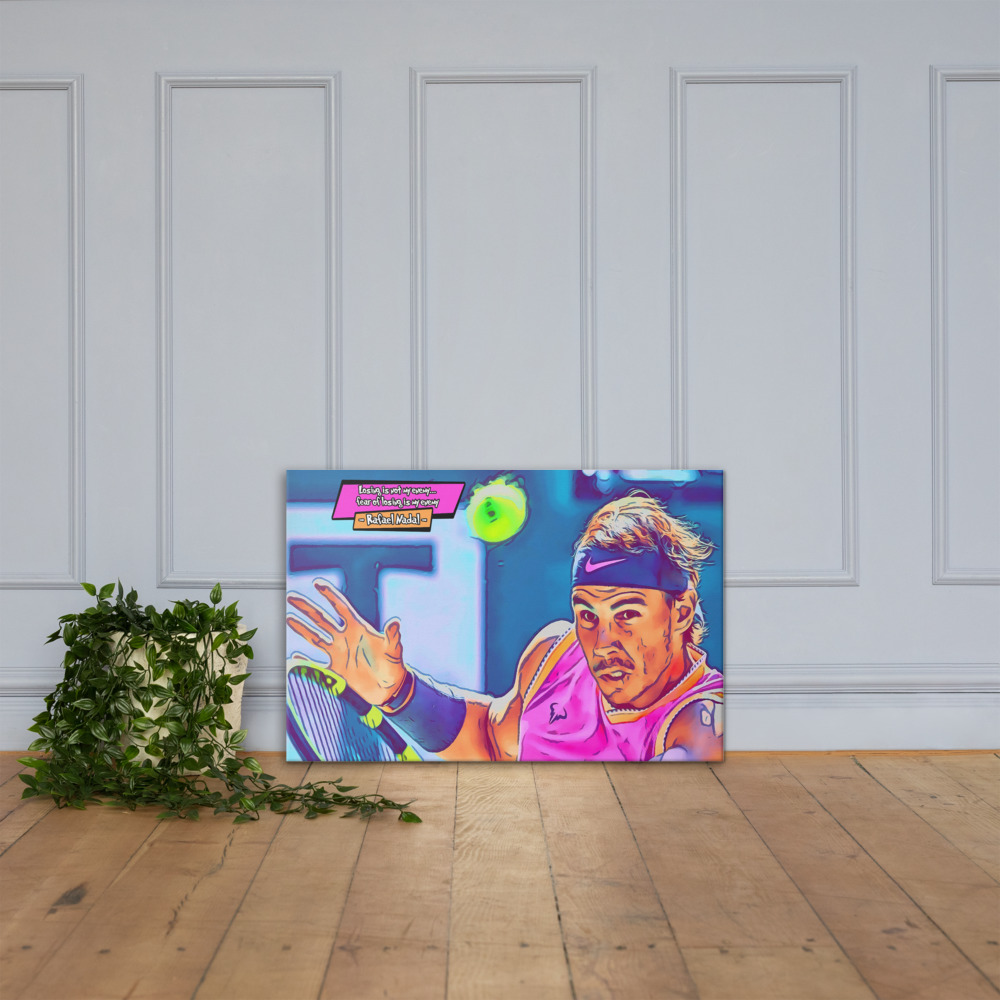 [RAFA NADAL]– Comic Icons Art (Available in 3 formats and 3 different sizes)