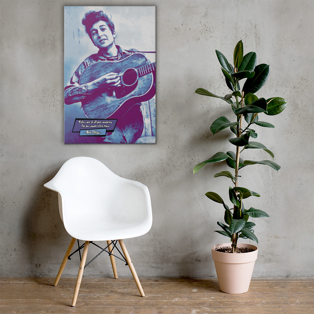 [BOB DYLAN]– Comic Icons Art (Available in 3 formats and 3 different sizes)