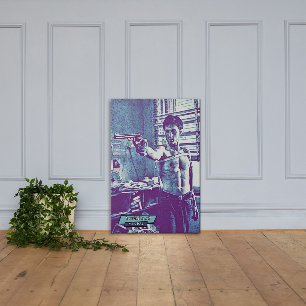[TRAVIS BICKLE - TAXI DRIVER]– Comic Icons Art (Available in 3 formats and 3 different sizes)