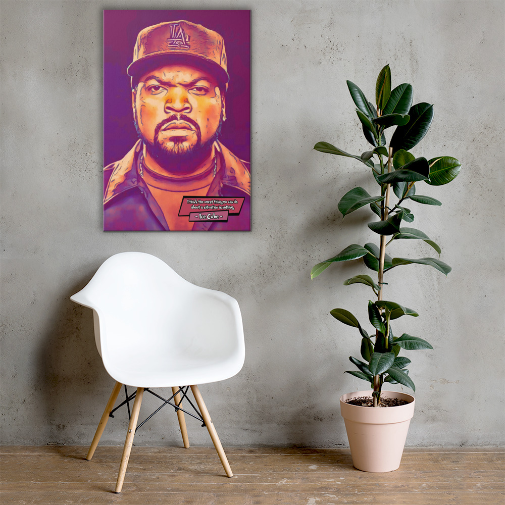 [ICE CUBE]– Comic Icons Art (Available in 3 formats and 3 different sizes)
