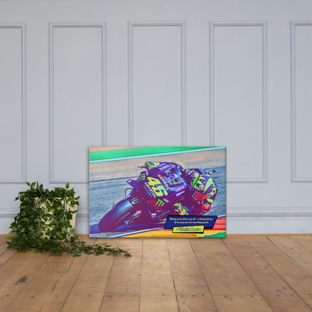 [VALENTINO ROSSI]– Comic Icons Art (Available in 3 formats and 3 different sizes)