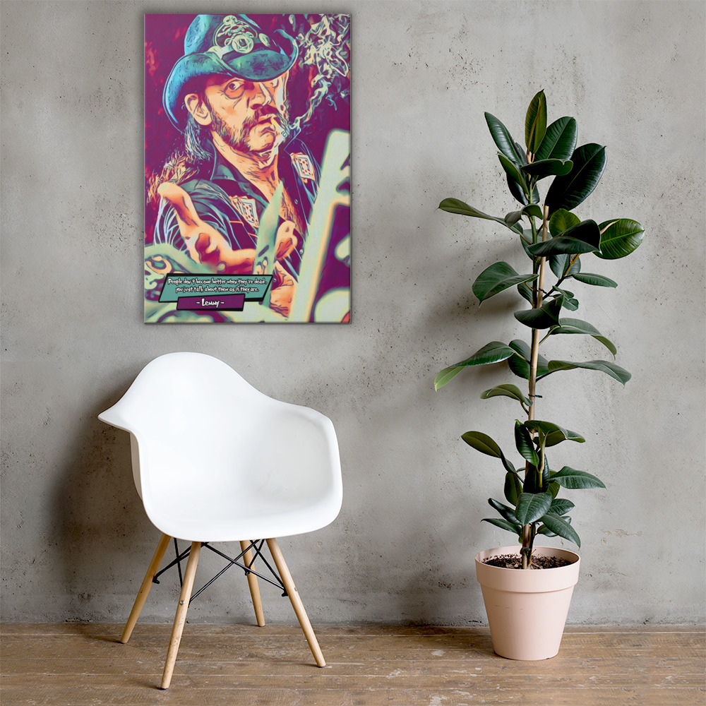 [LEMMY]– Comic Icons Art (Available in 3 formats and 3 different sizes)