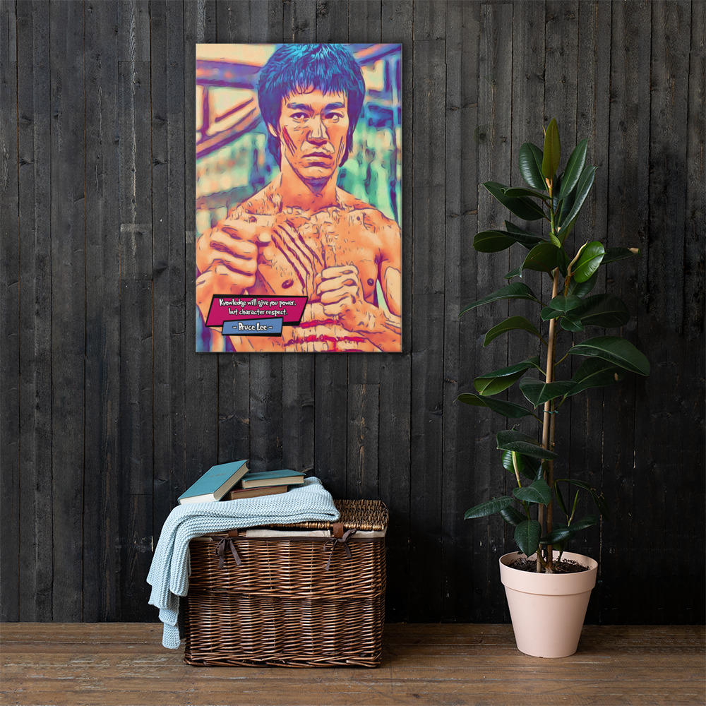 [BRUCE LEE]– Comic Icons Art (Available in 3 formats and 3 different sizes)