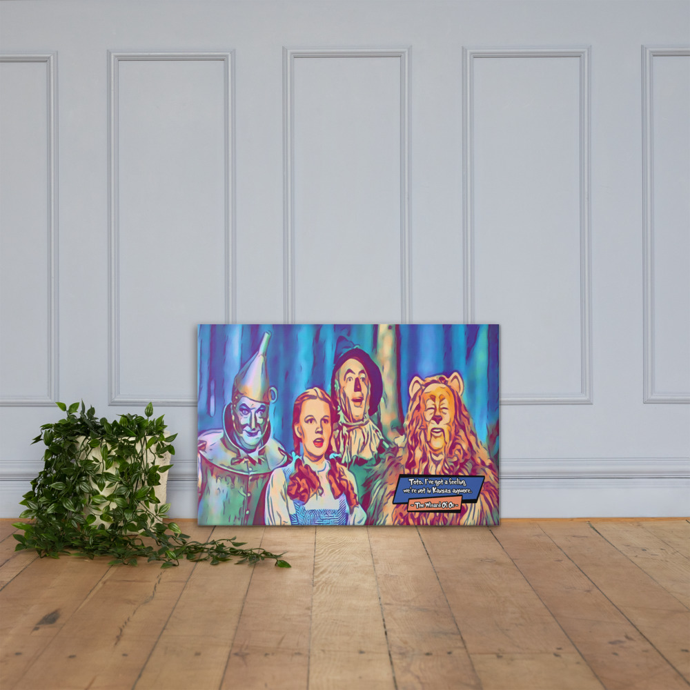 [THE WIZARD OF OZ]– Comic Icons Art (Available in 3 formats and 3 different sizes)