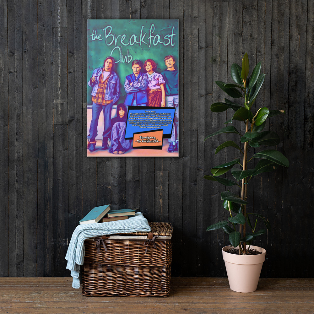 [THE BREAKFAST CLUB]– Comic Icons Art (Available in 3 formats and 3 different sizes)