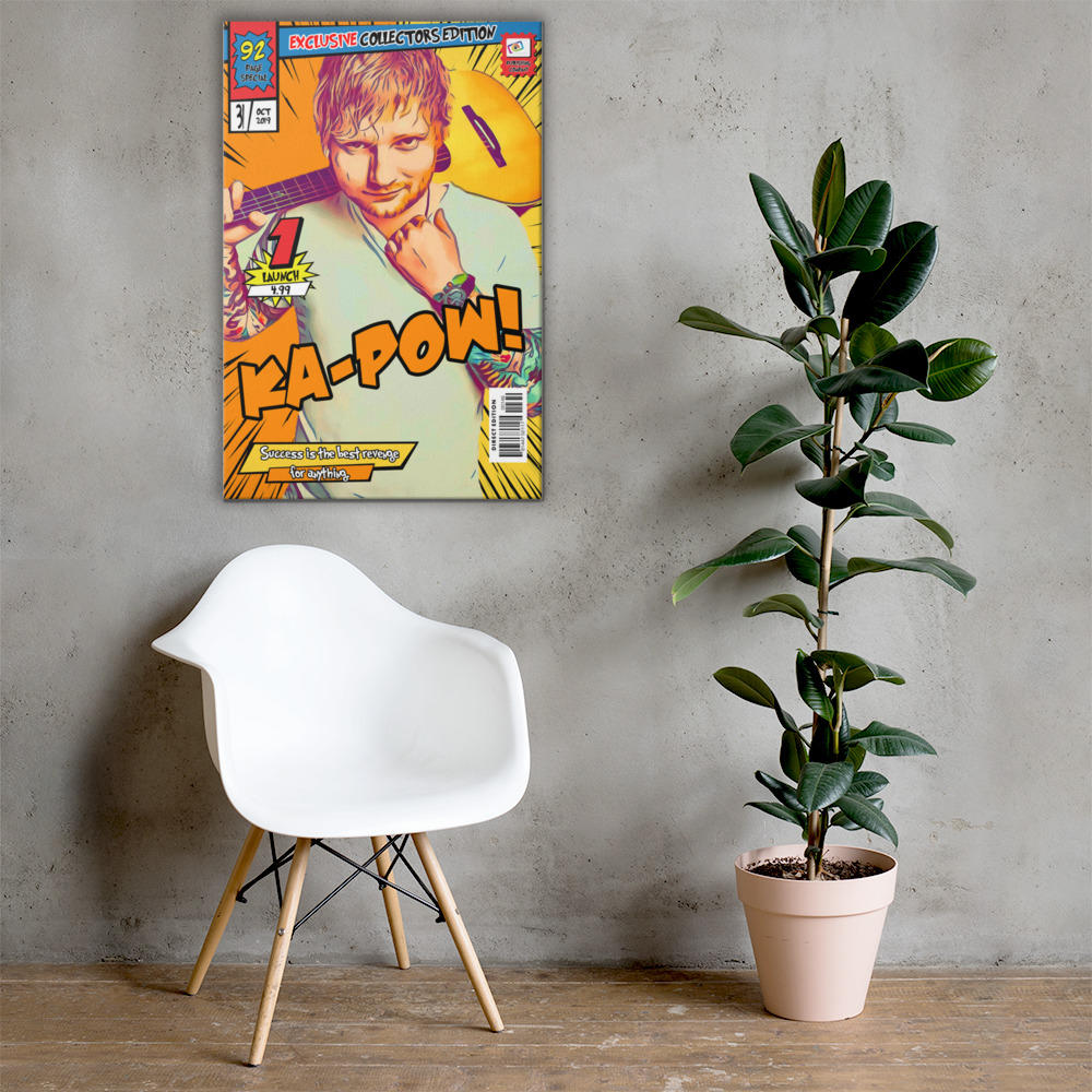 [ED SHEERAN] – Comic Book Cover Art (Available in 3 formats and 3 different sizes)