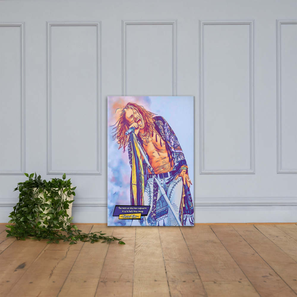 [STEVEN TYLER]– Comic Icons Art (Available in 3 formats and 3 different sizes)