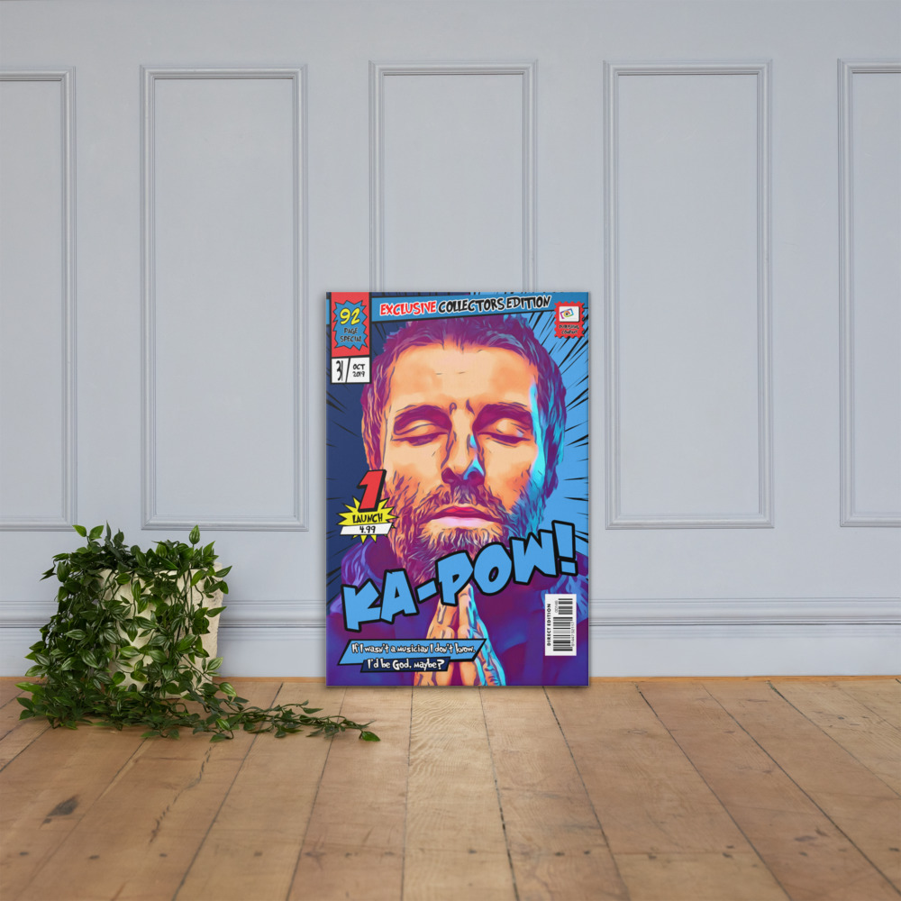 [LIAM GALLAGHER] – Comic Book Cover Art (Available in 3 formats and 3 different sizes)