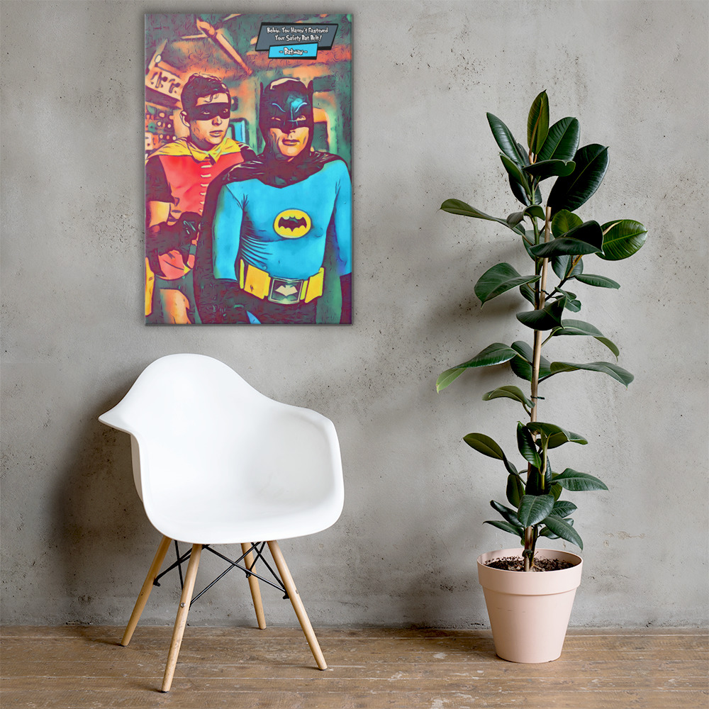 [BATMAN AND ROBIN]– Comic Icons Art (Available in 3 formats and 3 different sizes)